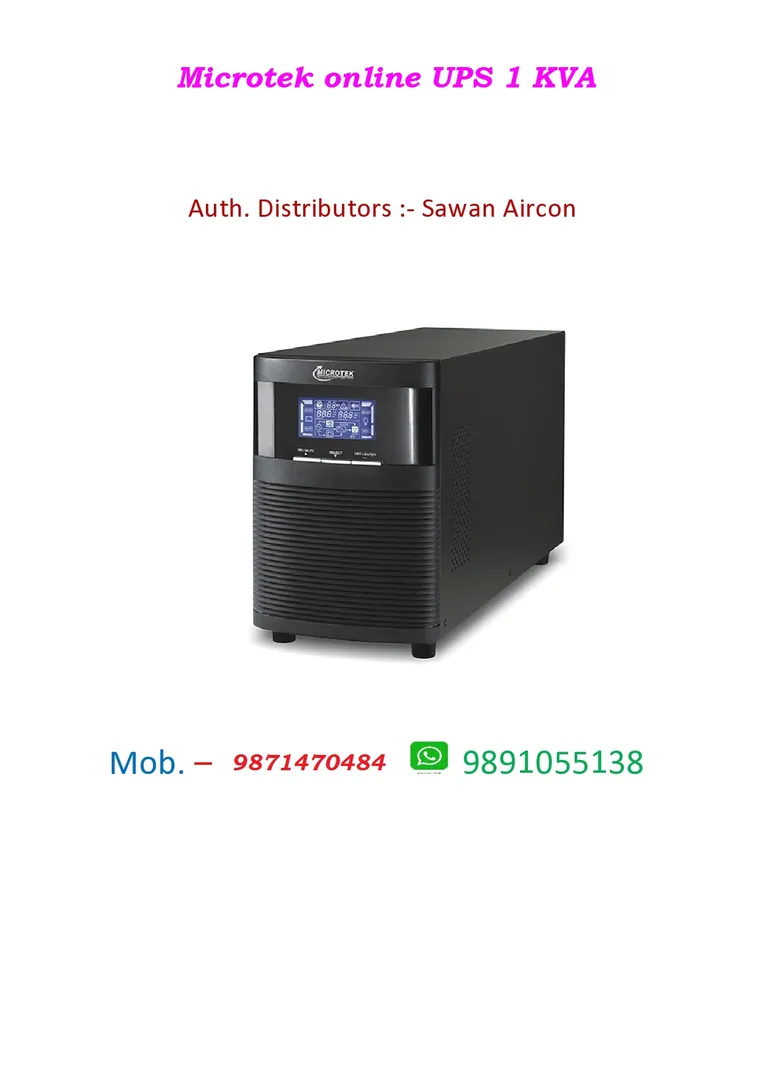 Microtek- Online UPS E2-1KVA 24V On incredible pri...