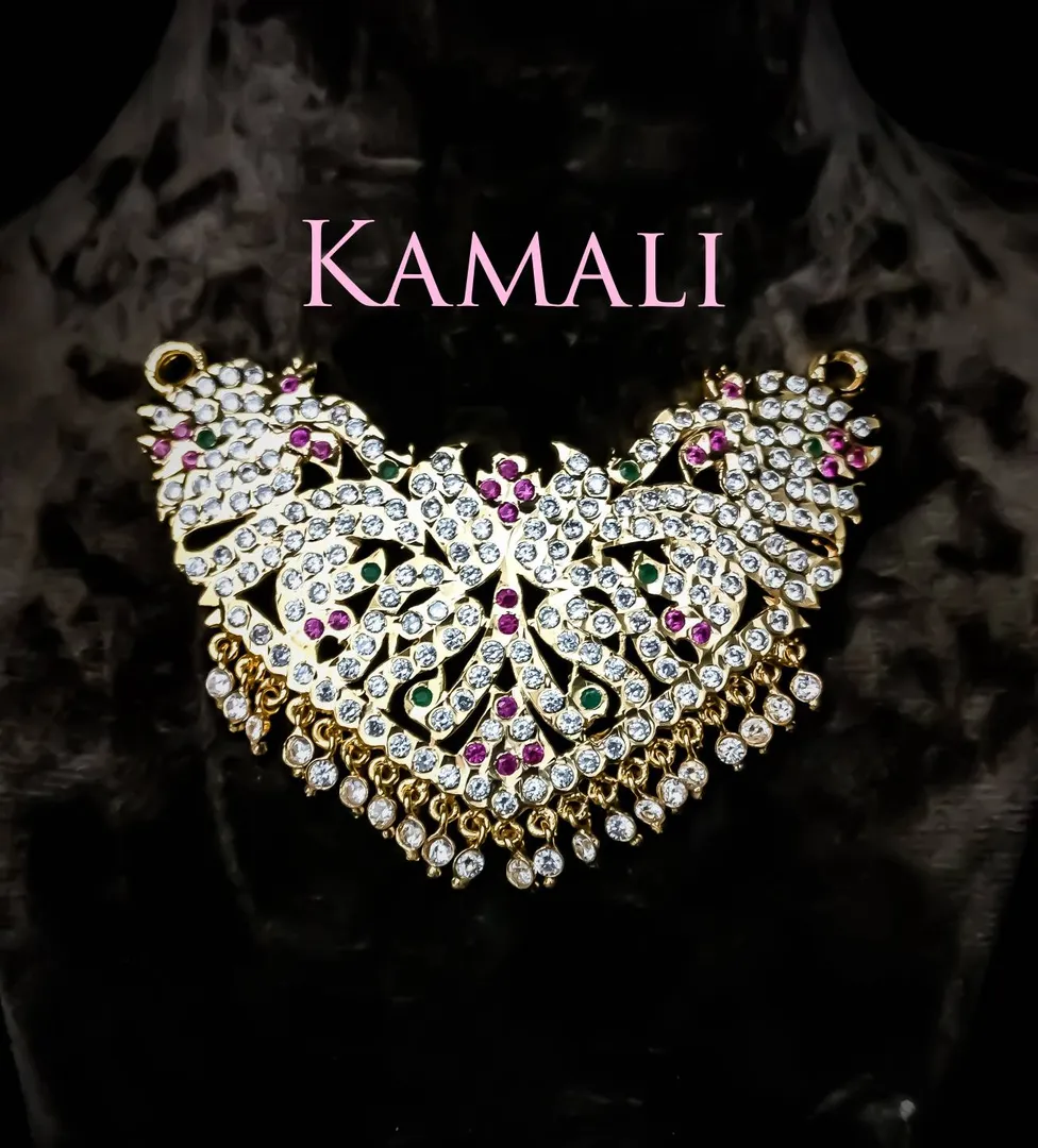 Impon Dollar l Gold Plated Flower Pendant l Handm...
