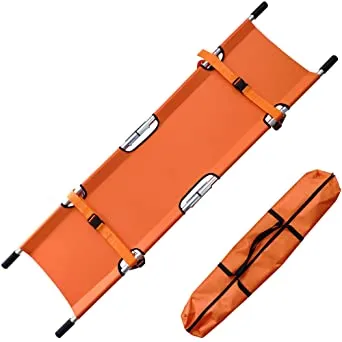 What is a folding stretcher used for?
Basic stretc...