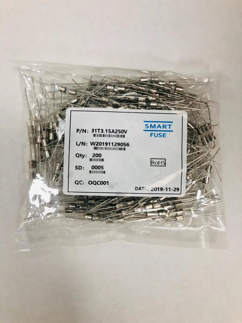 Glass Fuse at best offer for quantity.
Make - SMA...