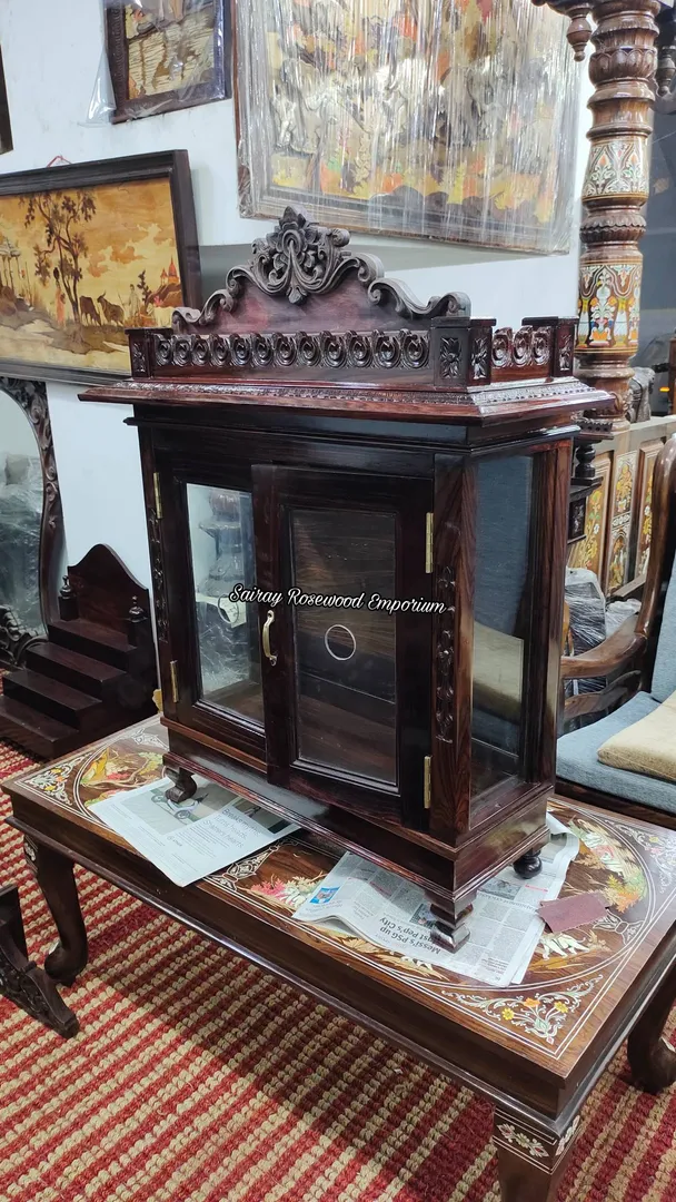 Rosewood Pooja mandair #PoojaMantapa#RosewoodTempl...