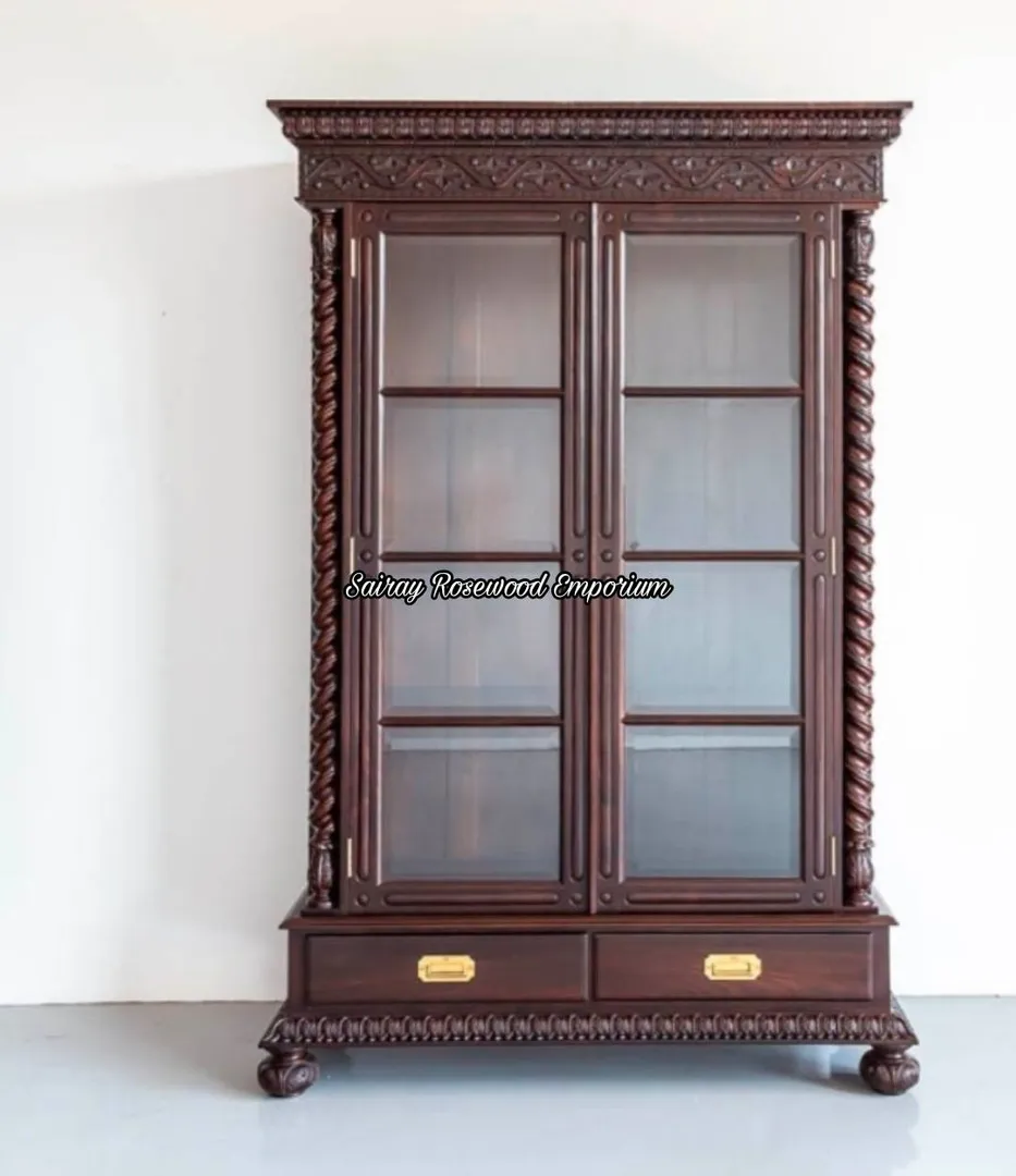 Rosewood Cabinet, #Rosewood Showpiece#RosewoodCroc...
