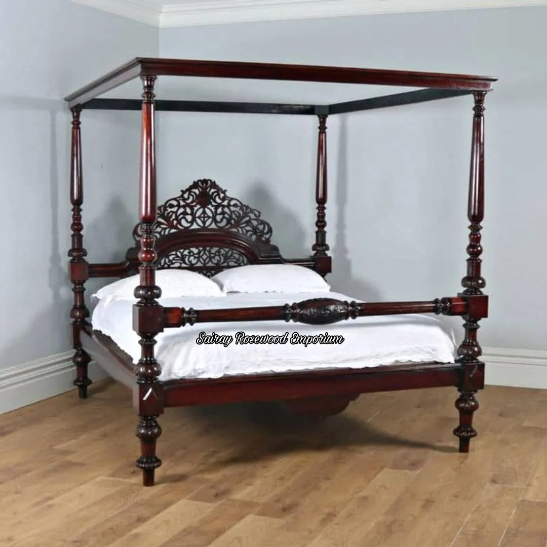 Rosewood Poster Cot
Bed size 7X7
All 2" thicknes...