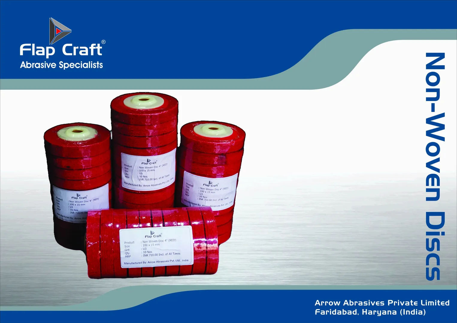 Non Woven Buffing Disc for Stainles Steel finishin...