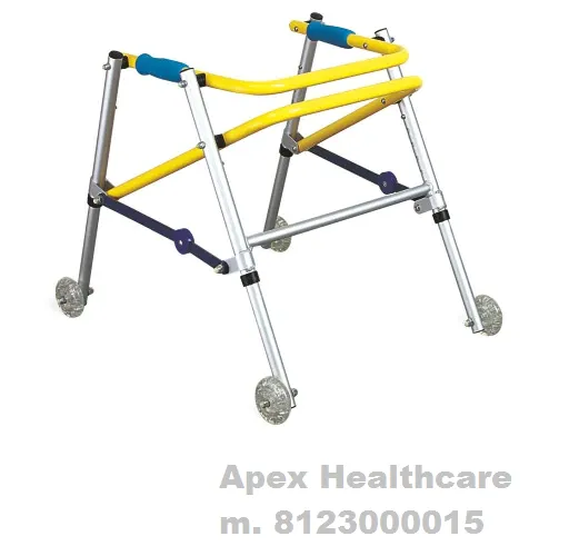 APEX Premium Imported Pediatric Walker with wheel...