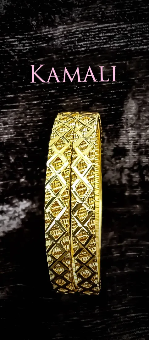 Gold Plated Bangles
Artificial Gold Plated Impon ...