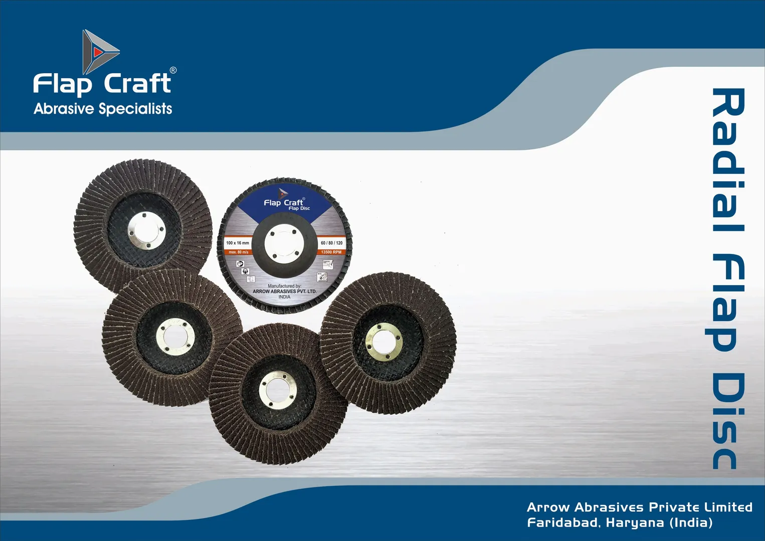 FlapCraft Radial Flap Disc manufacturer in India.
...