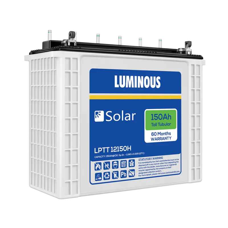 Luminous LPTT12150 150Ah Solar Tubular Battery Bes...
