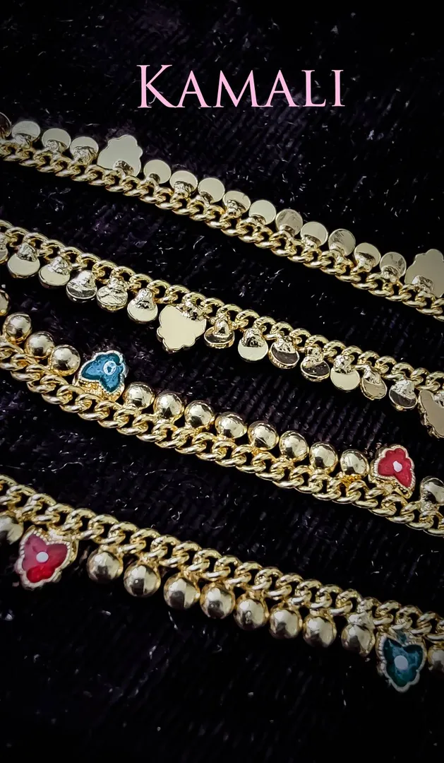 Impon Kolusu
Panchalogam Anklets for Women and Ki...