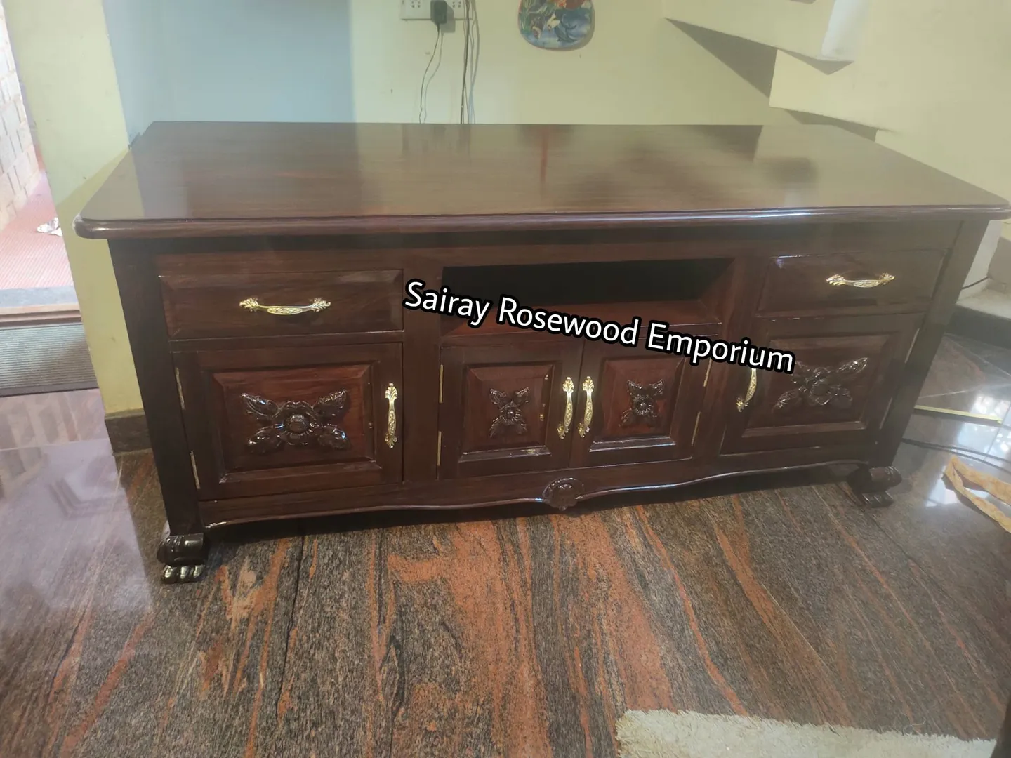 Rosewood TV Cabinet
Depth 24"
Width 6 feet
Heigh...
