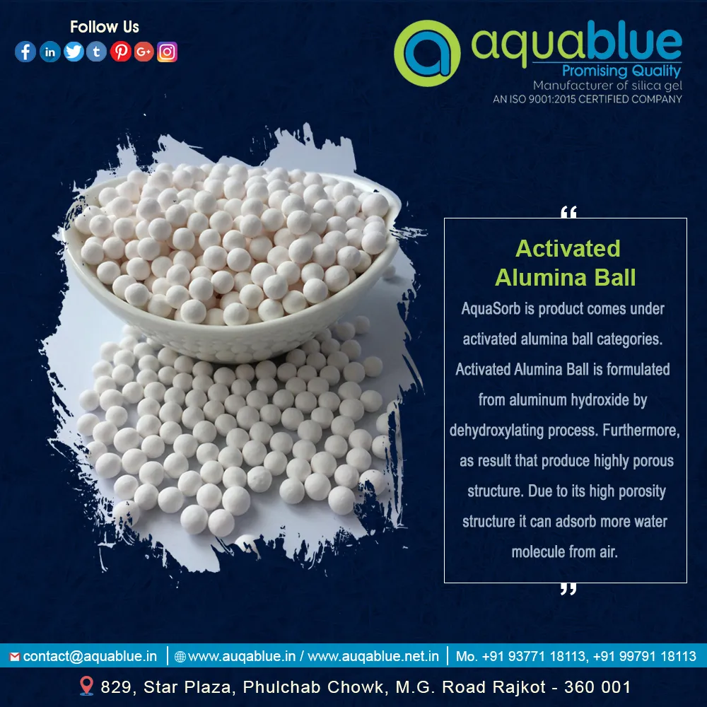 Activated Alumina Desiccant is a very porous form ...
