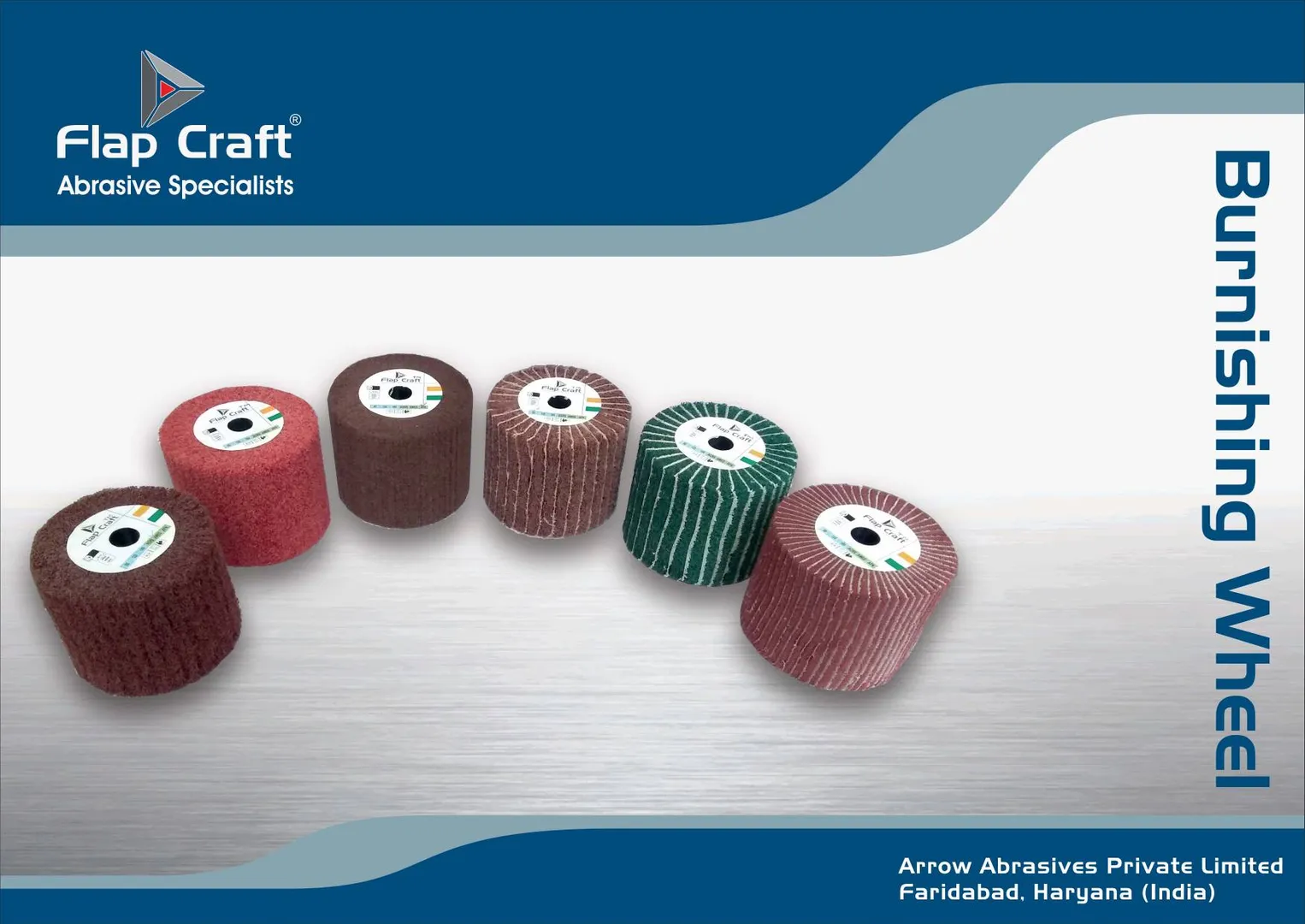 Stainless Steel Satin Finish wheels for Burnishing...