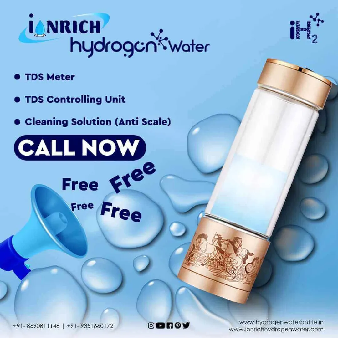 Hydrogen-water-Ionrich brand-in-Anand-Gujarat.
Ion...
