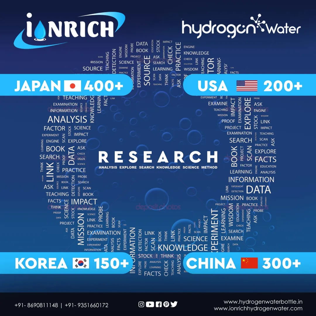 Hydrogen water health benefits
Hydrogen water is ...