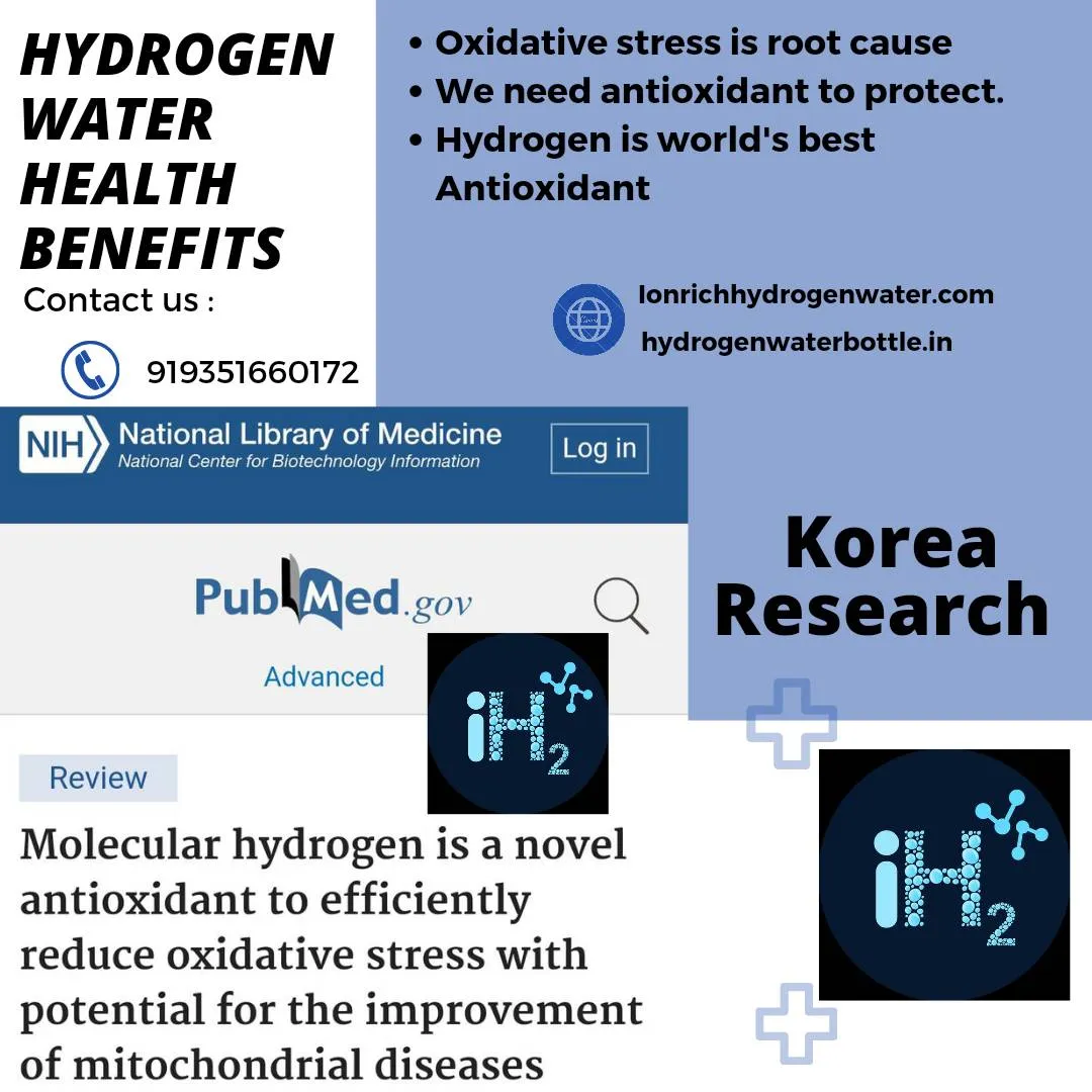 |Hydrogen water benefits|
Hydrogen water have 100+...