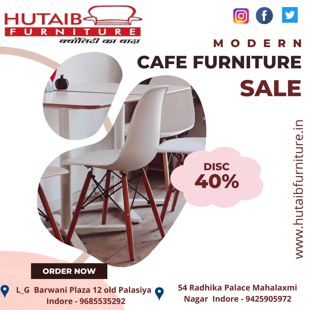 Cafe Furniture in Indore Shop new cafe furniture i...
