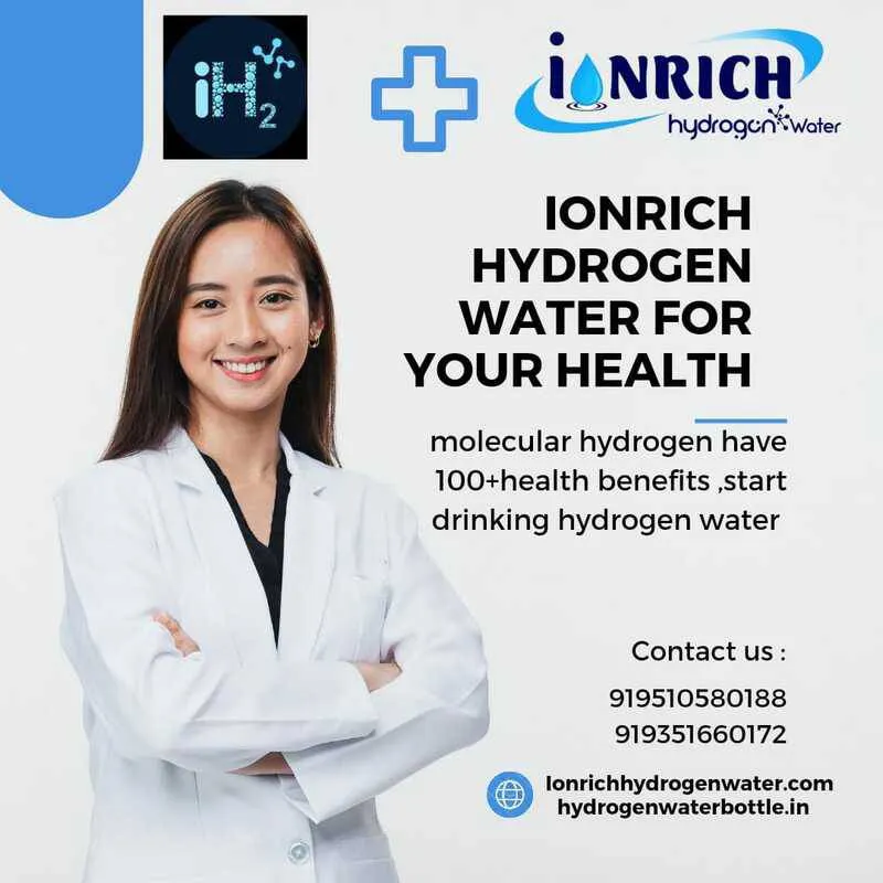 BUY IONRICH HYDROGEN WATER
FOR MORE INFORMATION C...