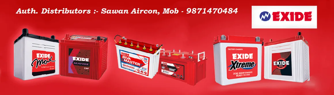Exide Battery Dealer in Delhi
Exide Car Battery , ...