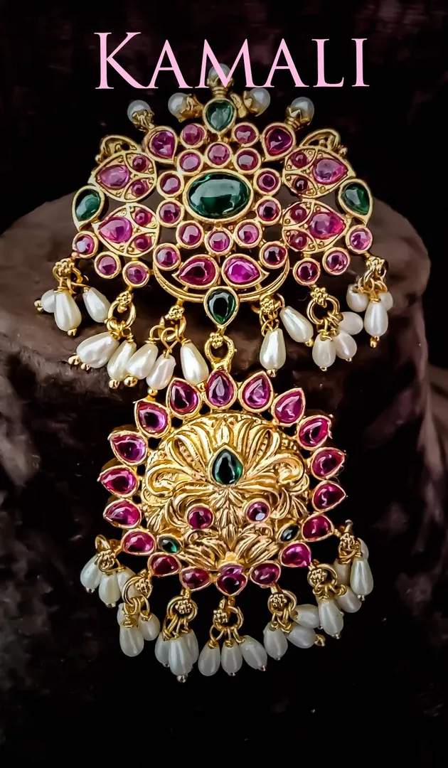 Jada Billai
Jada Pin
Rakhudi
Oxidised Gold Plat...