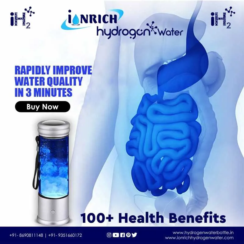 Ionrich Hydrogen water in Delhi
DESCRIPTION OF ION...