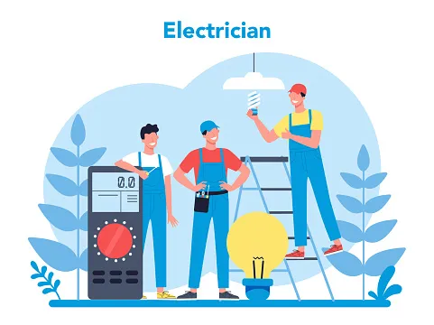 Electricians:
If you’re in search of a career path...