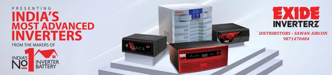 Exide Inverter Dealer
Model GQP 850/12V, GQP 1050...