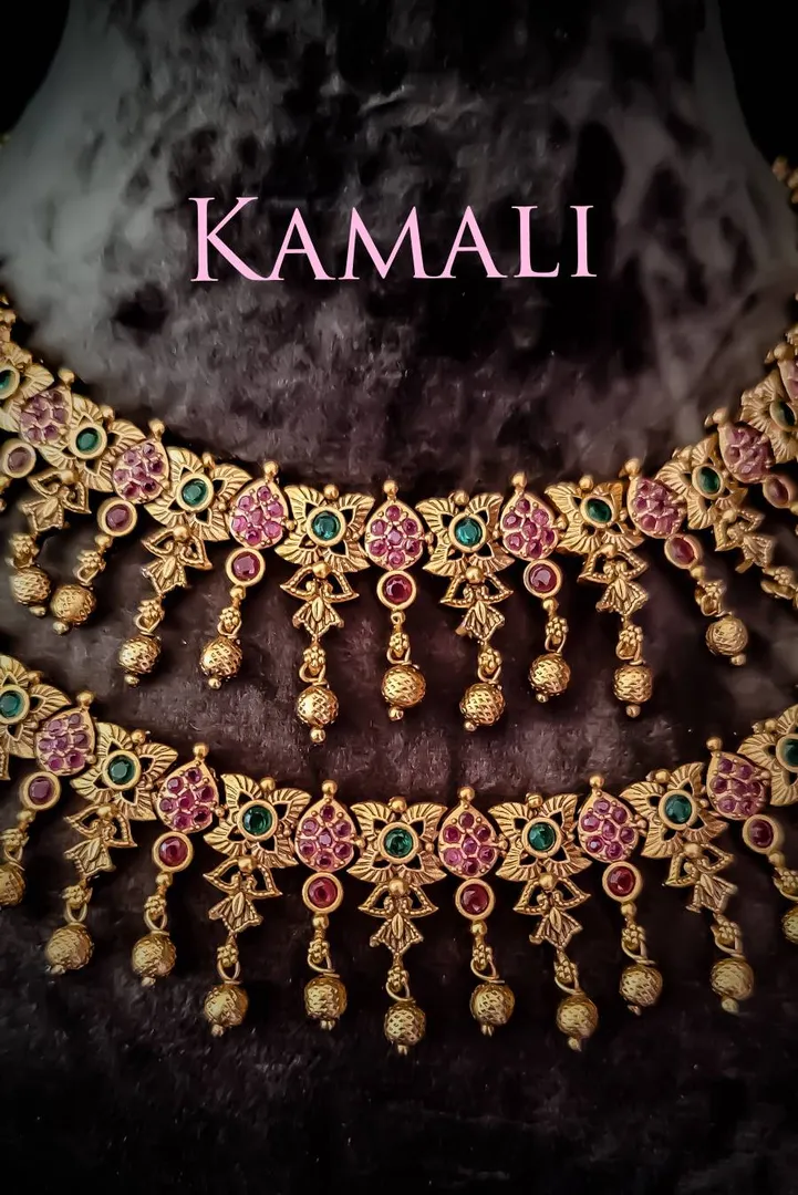 Antique Anklets
Bridal Antique Jewellery
Oxidise...