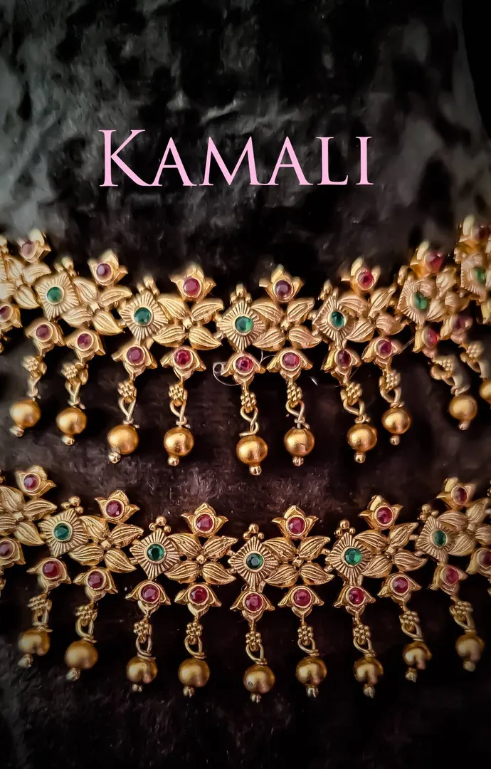 Anklets
Oxidised Gold Plated Antique Jewellery
B...