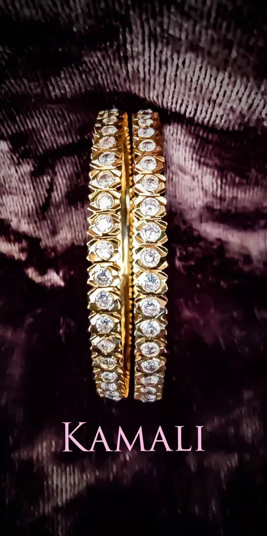 Impon Bangles
White Stone Bangles
Back in stock
...
