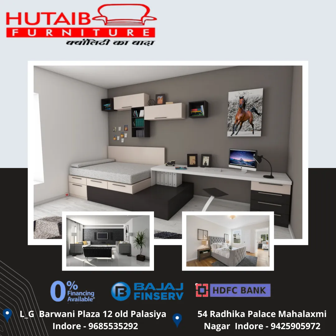 Customize furniture seller In Indore Hutaib furnit...