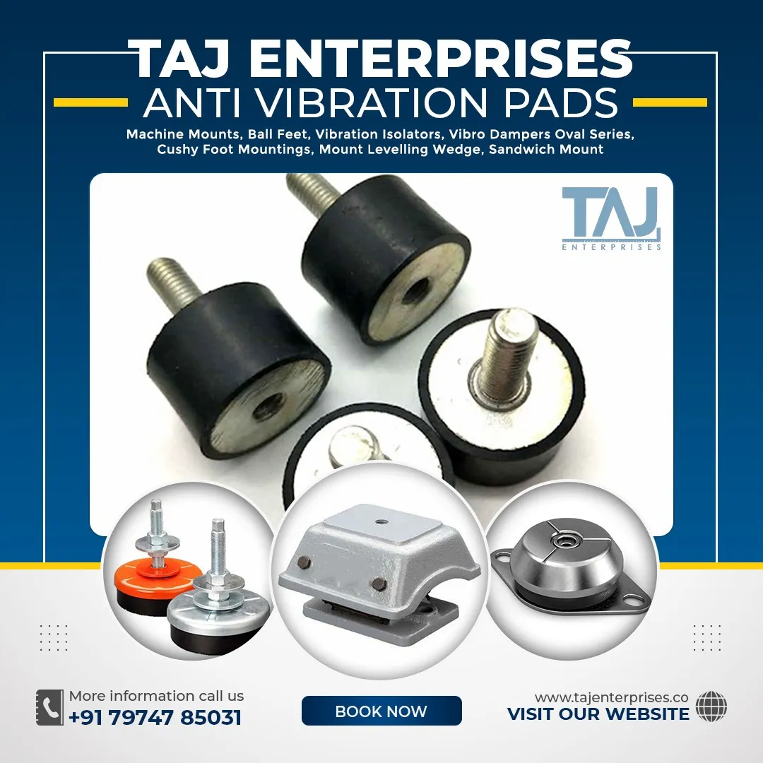 TAJ ENTERPRISES
#anti-vibration pad
An anti vibra...