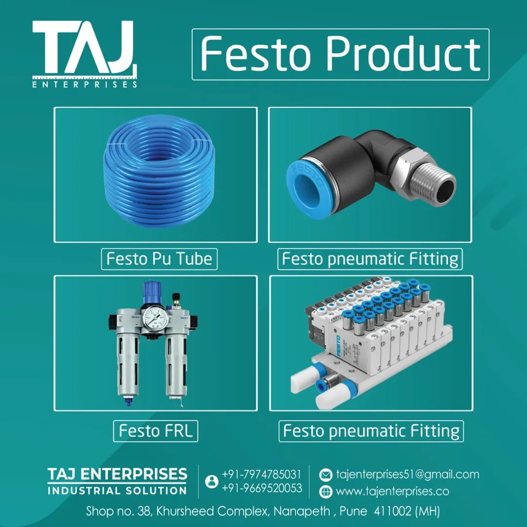 TAJ ENTERPRISES
FESTO PNEUMATICS
#FESTODEALER #FE...