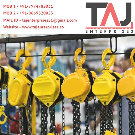 TAJ ENTERPRISES
#CHAINPULLEY #BOCK #2TONBLOCK #1TO...