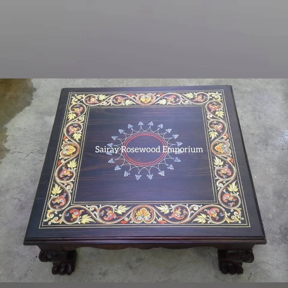 Rosewood Pooja mane
24x24 with Traditional inlay ...