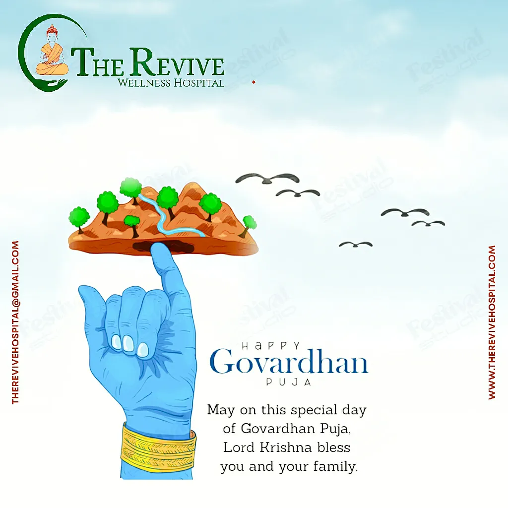 Happy Govardhan Puja.
#happydiwali
#www.thereviveh...