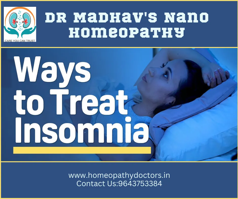 Insomnia is a common sleep disorder that can make ...
