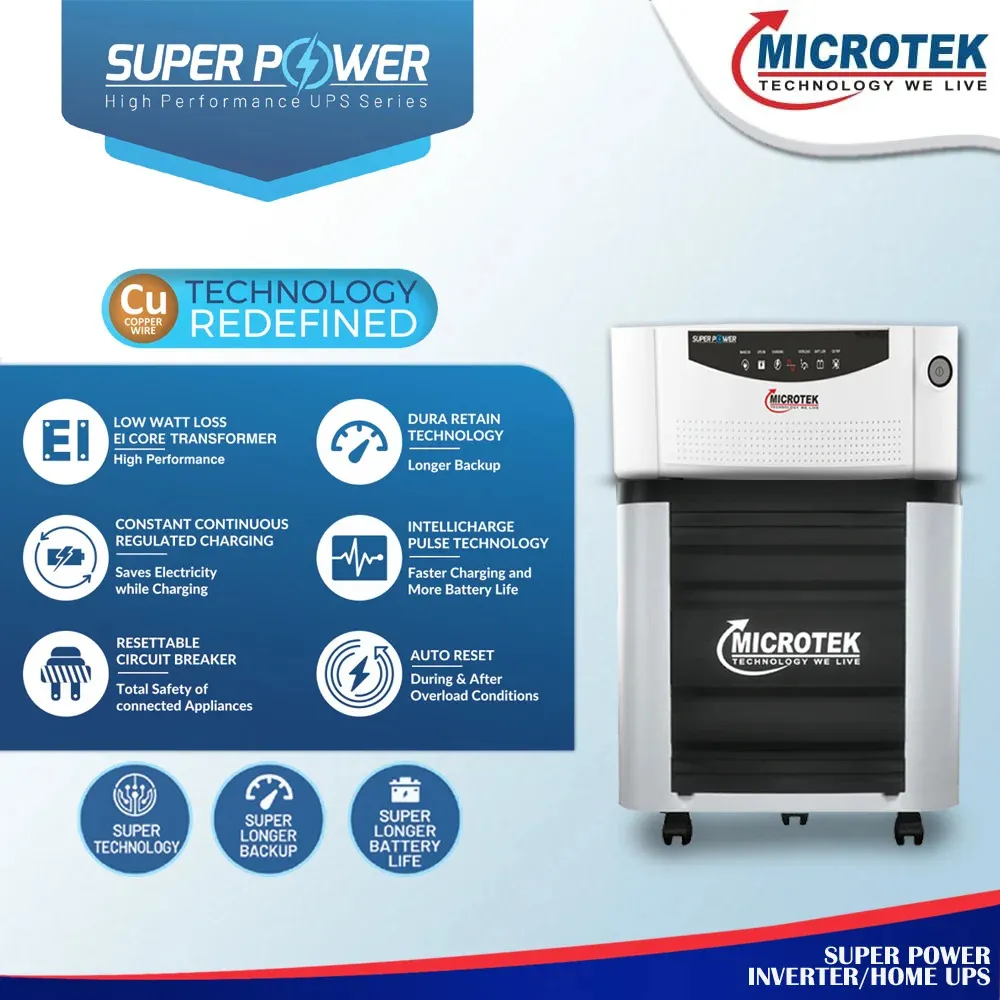 Super Power Digital UPS Model 1200 (12V) DG
Super ...