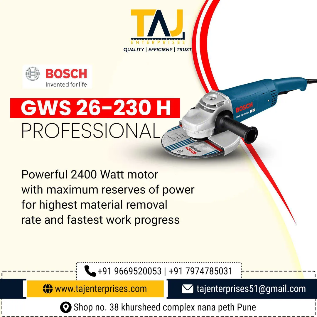 #TAJENTERPRISES
#grinder #bosch #india #suppliers...