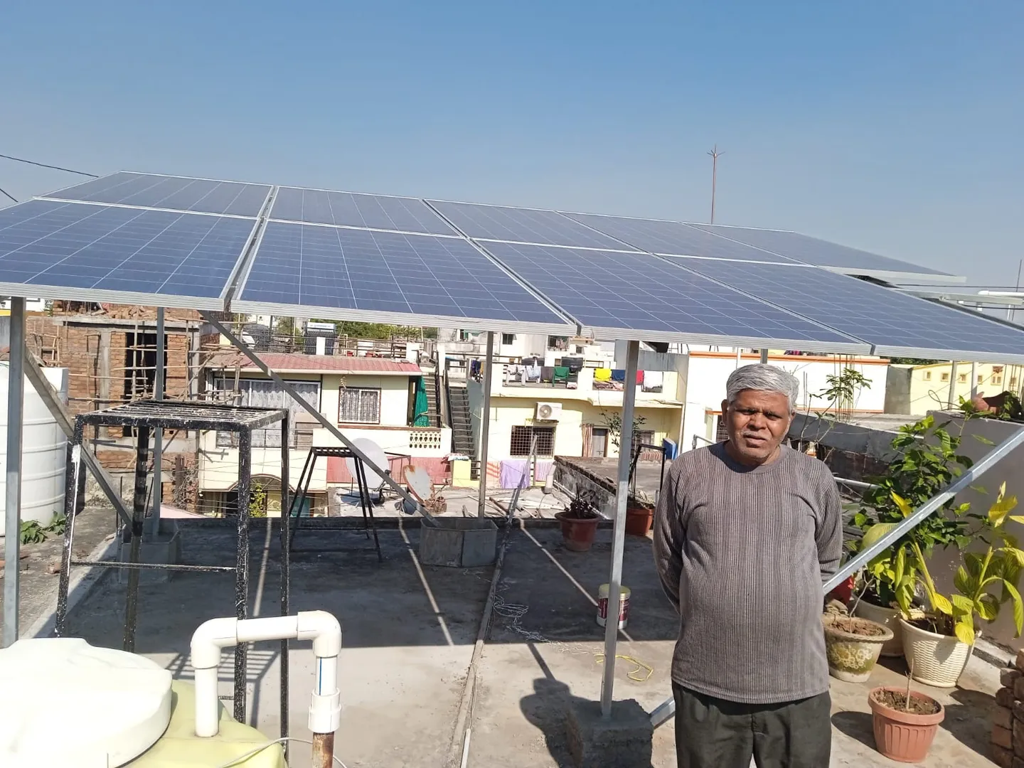 Site completed at Trimurti Nagar, Satisfied custom...