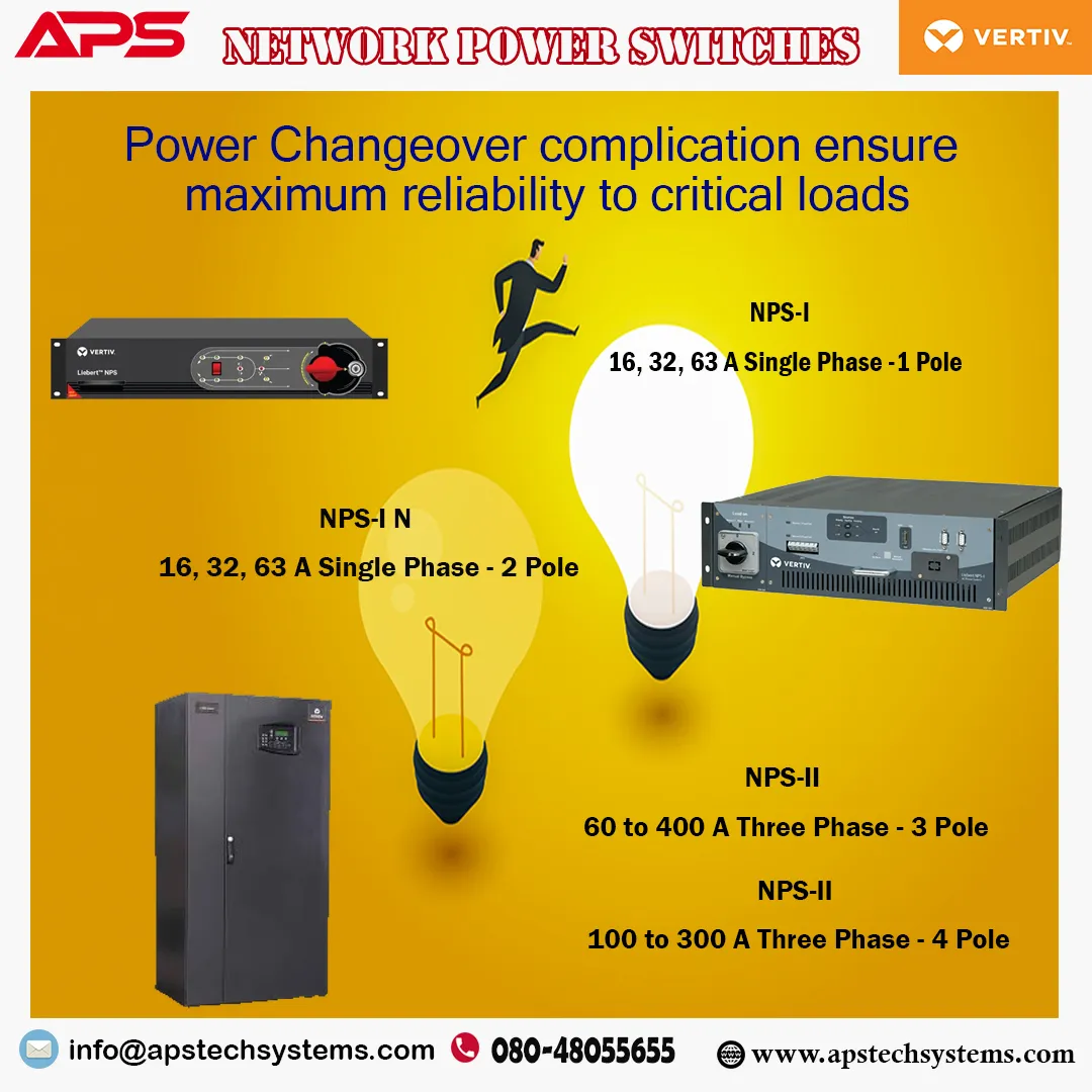 Network Power Switches :
The Liebert NPS provides ...