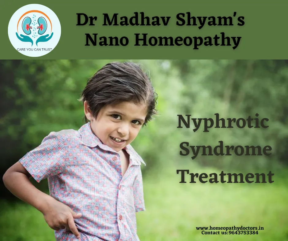Nephrotic syndrome is a condition that causes the ...