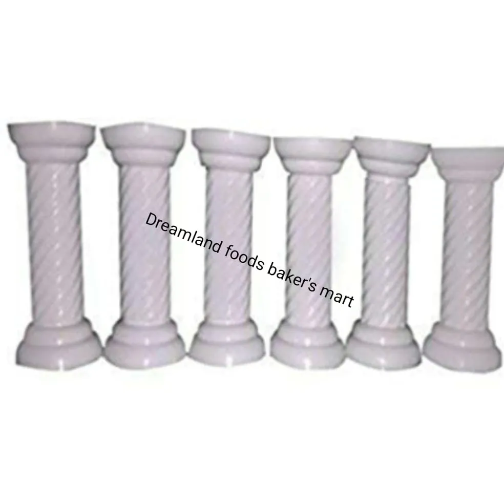 cake pillers #dowels #pillers #dreamlandfoods #swa...
