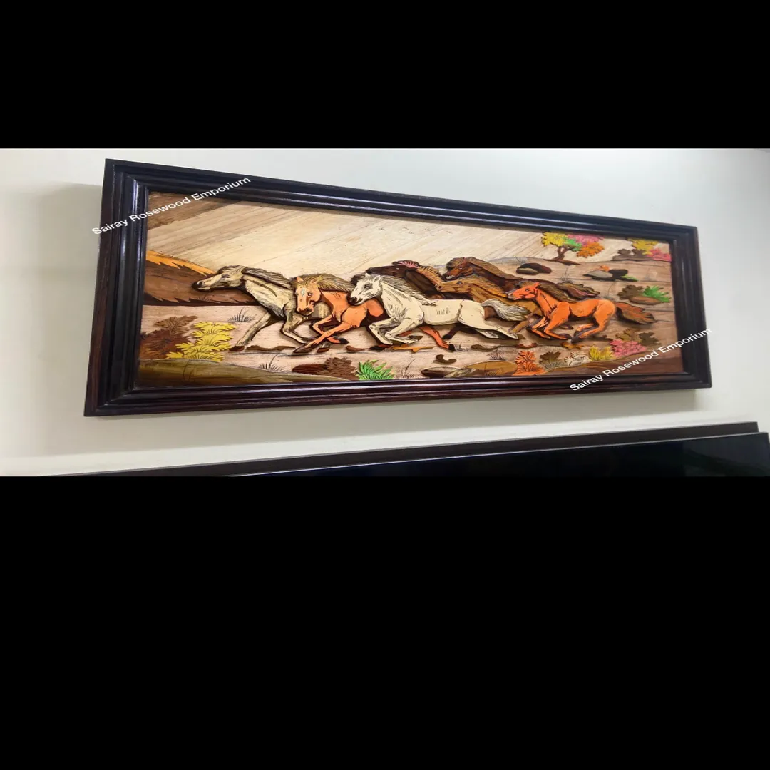 Rosewood Frame 7 Horses:
Horses are among the an...