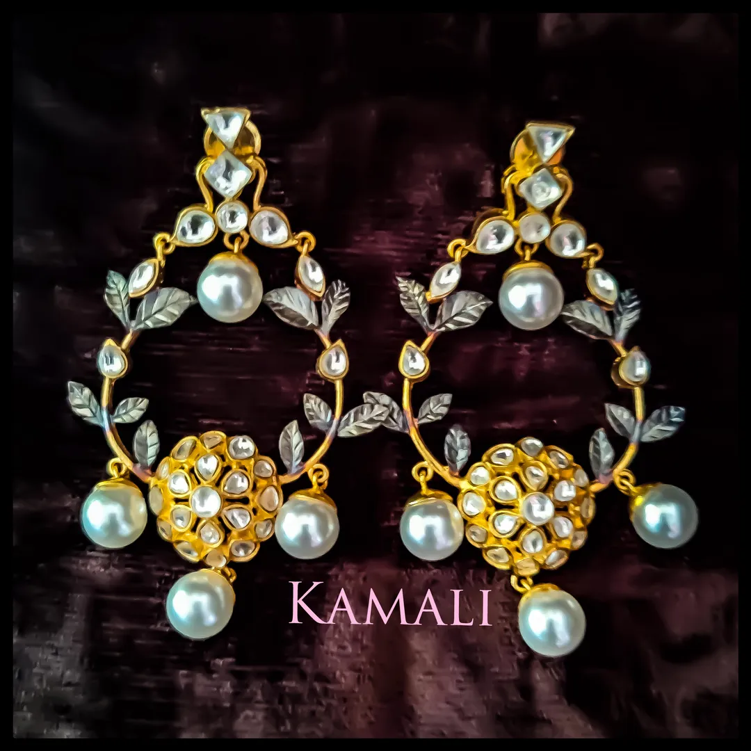 Kundan and Pearl Drops
Kamali - Radiance Collecti...