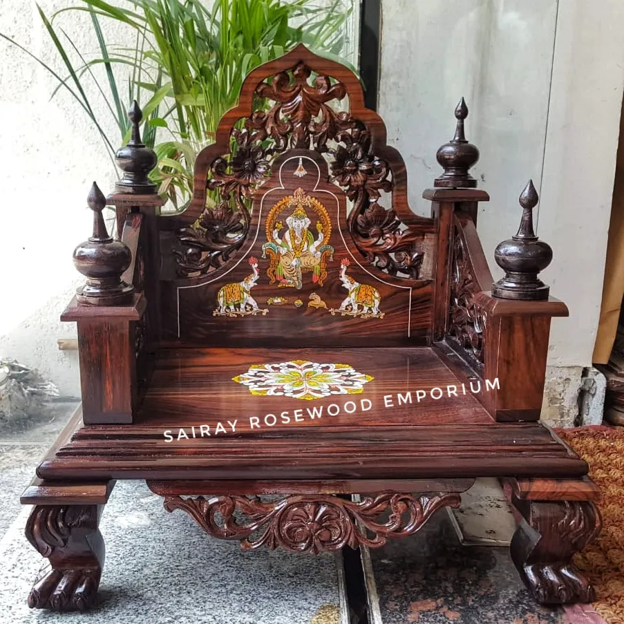 Rosewood Pooja Mandasana
Depth 14"
width 21"
hei...