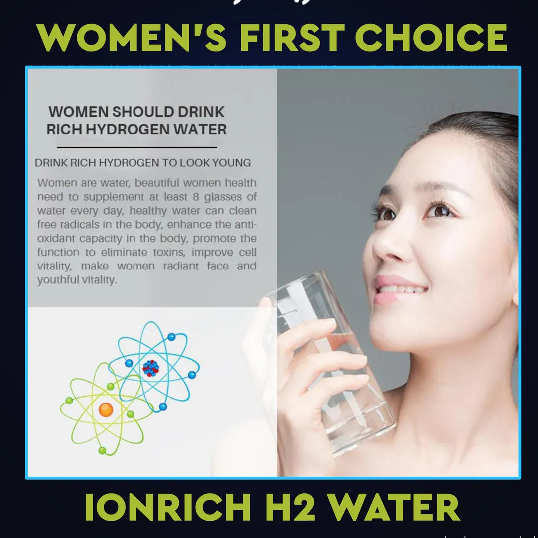 Hydrogen water benefits in beauty
Hydrogen water ...