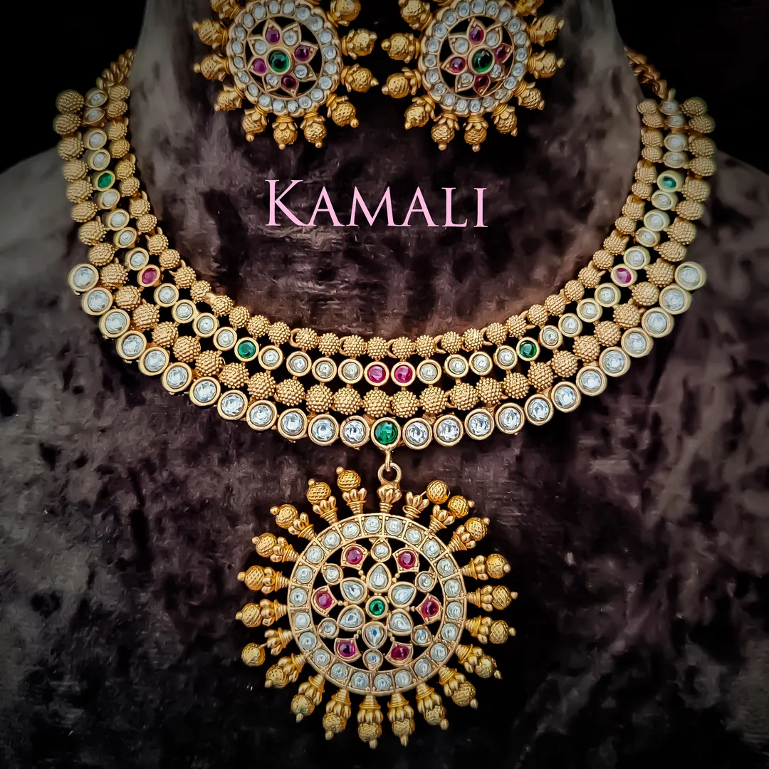 Antique Necklace Set for Women
Kamali Queen Antiq...
