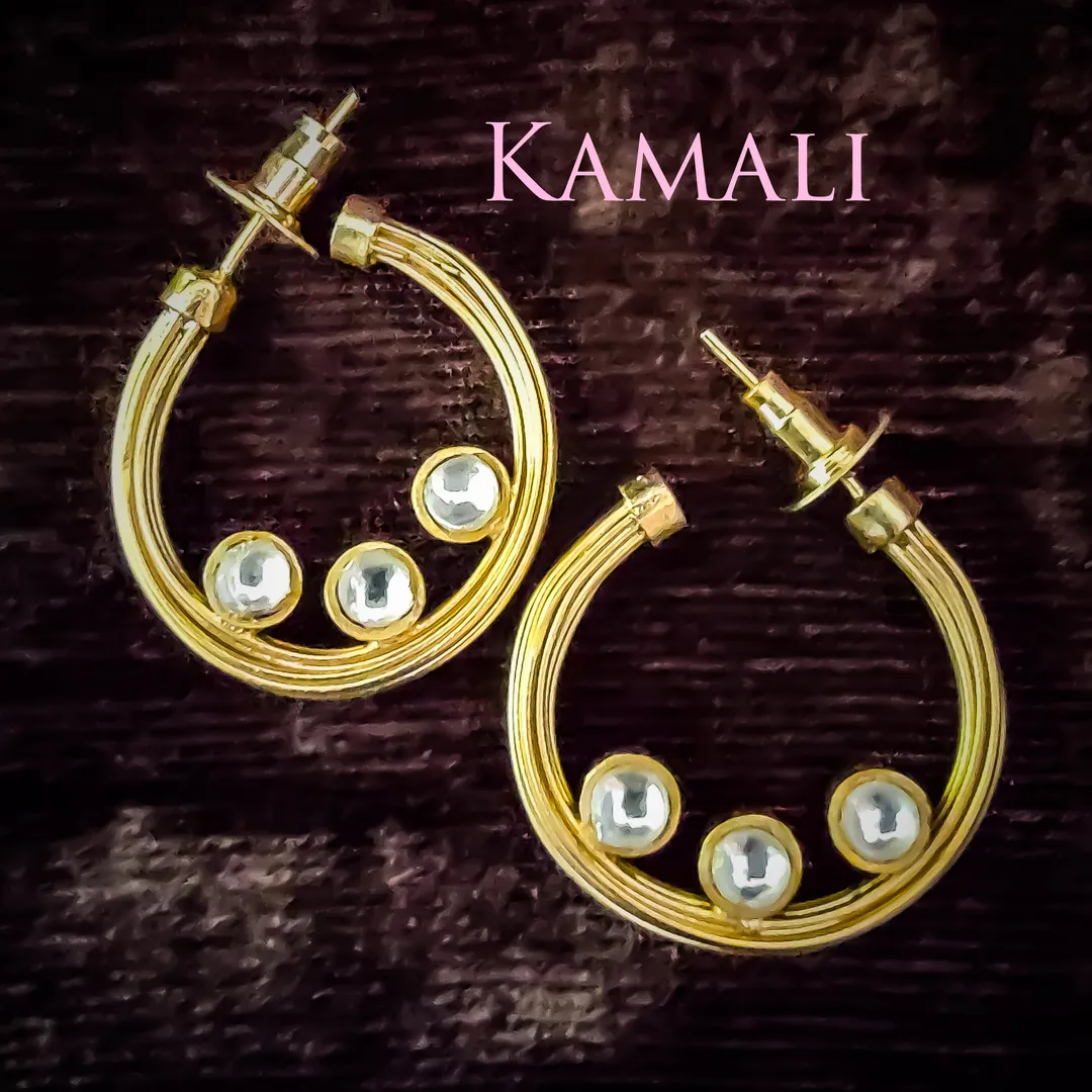 Kundan Ear Rings
Kamali Queen Radiance Collection...