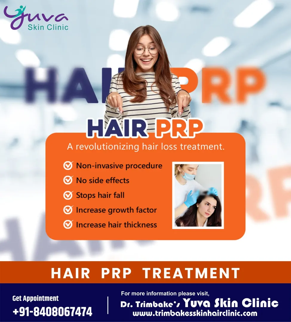 PRP the Magic Treatment for hair restoration.
PRP...