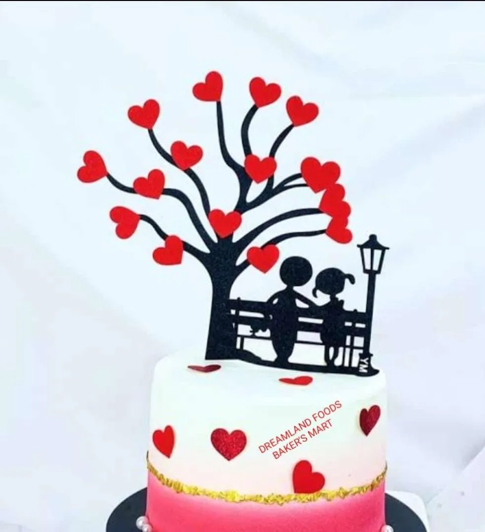 valentine special cake topper
#valentine #valentin...